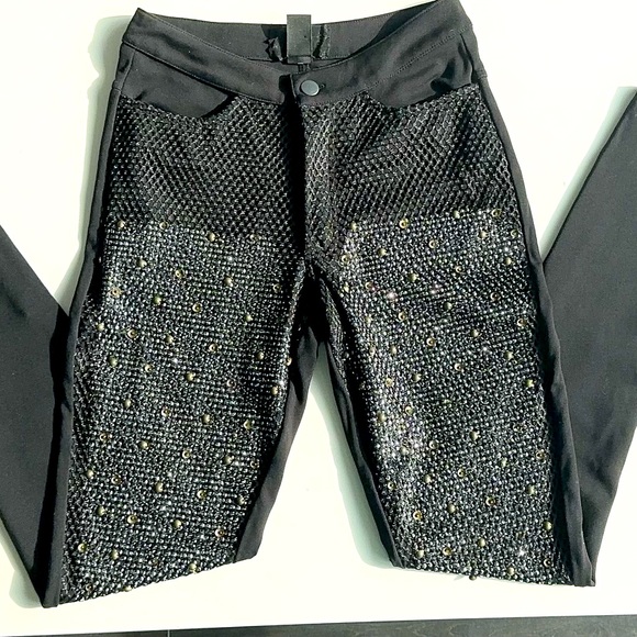 H&M Vintage Studded Slim Fit Jeggings - Picture 4 of 6